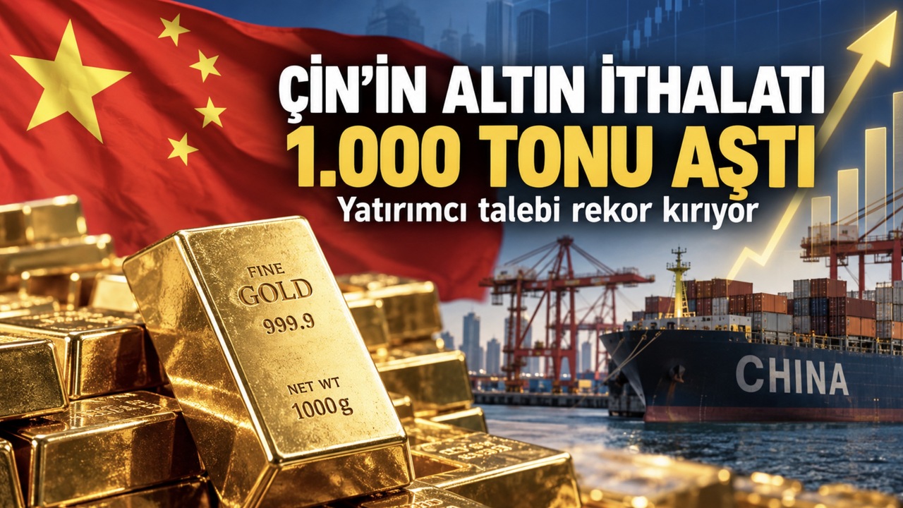 Bu Kadar Altını Ne Yapacak? Çin’in altın ithalatı 1.000 tonu aştı